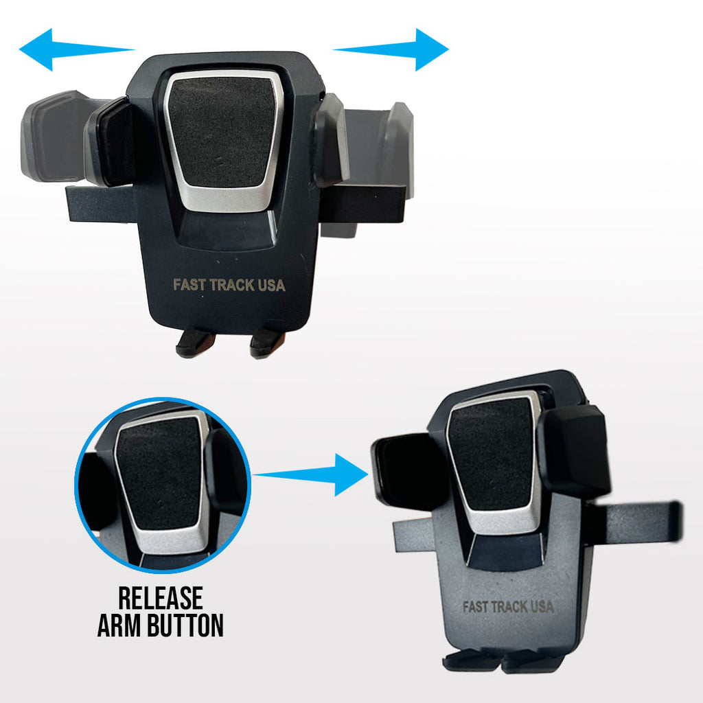 Car Phone Mount Holder  One Touch Adjustable Long Neck